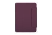 Tablet - Covers & Cases - Pomologic BookCover w Mag iPad Air 11 M2/M3/M4 Burgundy - POM-24BCSMA109-805