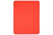 Tablet - Covers & Cases - Pomologic - BookFold Clear for iPad 10.2 9th Gen Clear/Red - POM-CLOC102-204
