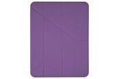 Tablet - Covers & Cases - Pomologic - BookFold Clear for iPad Pro 13 M4/M5 Clear/Purple - POM-CLOCP129-205