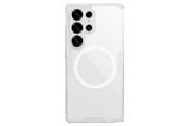 Mobil - Covers & Cases - Nillkin  Nature TPU Pro Magnetic Case with MagSafe for Samsung Galaxy S25 Ultra - White - 6902048289840