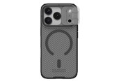 Mobil - Covers & Cases - Nillkin CamShield Pro MagSafe Compatible Case for iPhone 17 Pro - Clear Black - 6902048303911