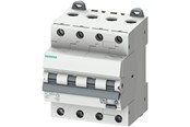 Komponenter til tavler og kasser - Siemens RCBO kombiafbryder 3P+N 30mA 6kA C25A - 20105