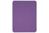 Tablet - Covers & Cases - Pomologic - BookFold Clear w/Pencil for iPad 11/10.9 10th Gen Clear/Purple - POM-PENCLOC10-205