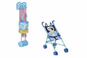 Dukker & Tilbehør - Bluey Character Stroller - 90521