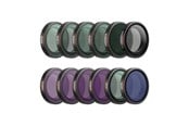 Actionkamera tilbehør - Freewell Filter Set for Osmo Nano Mega Kit – 12 pcs - FW-OSN-MEGA