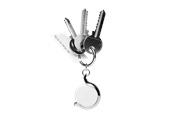 Mobil - Andet Tilbehør - Arc Pulse for AirTag - Aluminum Silver - AP-AL-PSL-APL-AIRTAG