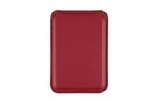 Mobil - Andet Tilbehør - Pomologic Card Wallet Stand Red Velvet w/Mag - POM-CWS-302