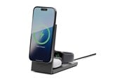 Mobil - Adaptere & Opladere - Native Union wireless charging stand - rise 3-in-1 - + AC power adapter - 15 Watt - RS-3IN1-BLK-INT