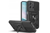 Mobil - Covers & Cases - Tech-Protect  CamShield Pro Case for Motorola Moto G67 / G77 - Black - 5906302323265