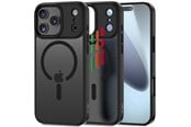 Mobil - Covers & Cases - Tech-Protect MagMat XT 4-set MagSafe Case for iPhone 17 Pro Max - Matte Black - 5906302330041