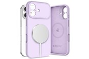 Mobil - Covers & Cases - Tech-Protect  Silicone MagSafe Case for iPhone 17 - Purple - 5906302330171