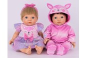 Dukker & Tilbehør - Tiny Treasures Fawn Twin Pack Outfits - 30737