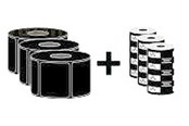 Papir, Fotopapir og Etiketter - Zebra Z-Select 2000T - ZIPSHIPKIT3