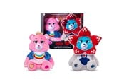 Plys - Care Bears Stranger Things Cheer Bear as Eleven & Grumpy Bear as Demogorgon (2-Pack) 30 cm - 0885561230406