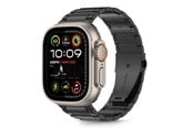Smartwatch - Tilbehør - Tech-Protect Stainless Bracelet for Apple Watch 44 / 45 / 46 / 49 mm - Black - 5906302370856