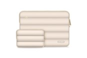 Tasker - Tech-Protect Puffy Laptop Bag 15-16 - Beige - 5906302375295