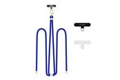 Mobil - Andet Tilbehør - Tech-Protect C7S Rope Crossbody Strap - Blue - 5906302372065