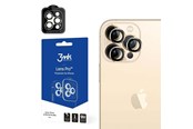 Mobil - Andet Tilbehør - 3mk iPhone 14 Pro Max / 14 Pro 9H Camera Glass for  Lens Protection Pro Series Lens - Gold - 5903108484053