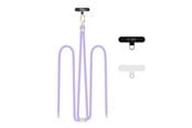 Mobil - Andet Tilbehør - Tech-Protect C7S Rope Crossbody Strap - Purple - 5906302371990