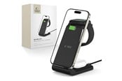 Mobil - Adaptere & Opladere - Tech-Protect QI15W-A36 3in1 Charging Station for Apple - Black - 5906302372140