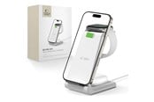 Mobil - Adaptere & Opladere - Tech-Protect  QI15W-A36 3in1 Charging Station for Apple - White - 5906302372157