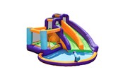Udendørsleg - Doctor Dolphin Jumpwater Hoppeborg inkl. 750 watt blæser - 83005