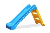 Udendørsleg - Elite Toys Kids Zone Rutsjebane Fun 124cm - 6951290