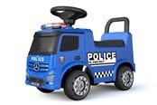 Løbecykler, Gåbiler & Scootere - Mercedes Antos politi gåbil med sirener og udrykningslys. - 6950928