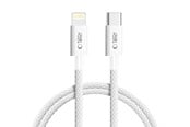 USB kabel - Tech-Protect UltraBoost USB-C / Lightning PD27W/3A Cable 100 cm - Grey - 5906302380947