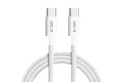 USB kabel - Tech-Protect Ultraboost Lite USB-C PD60W/3A Cable 200 cm - Grey - 5906302380916