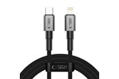 USB kabel - Tech-Protect  Ultraboost DNA USB-C / Lightning PD27W/3A 200 cm cable - grey - 5906302380886