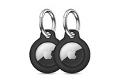 Mobil - Covers & Cases - Tech-Protect  Rough 2-pack Case for Apple AirTag - Black - 5906302360710