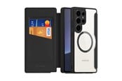 Mobil - Covers & Cases - Dux Ducis Skin X Pro Case for Samsung Galaxy S25 Ultra with MagSafe and Wallet - Black - 6971824160956