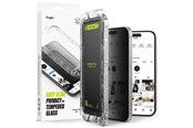 Mobil - Beskyttelsesglas - Ringke  Easy Slide 2-pack Privacy Glass for iPhone 16 Pro - 8800274960053