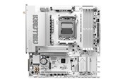 Bundkort - ASRock B850M Challenger WiFi White - motherboard - micro ATX - Socket AM5 - AMD B850 Bundkort - AMD B850 - AMD AM5 socket - DDR5 RAM - Micro-ATX - 90-MXBU30-A0UAYZ