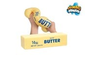 Små gaver til børn - Trend Toys Butter Giant Squeeze 20.5cm. - 201084