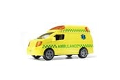Legetøjsbil - Impulse Toys Ambulance 12.5cm m/lys og lyd - 1600014