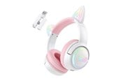 Hovedtelefoner/headset - ONIKUMA GT838 gaming headphones (pink) - GT838 Pink