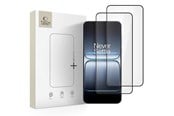 Mobil - Beskyttelsesglas - Tech-Protect Glass Fit+ 2-pack Tempered Glass for OnePlus Nord 5 - Black - 5906302330812