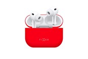 Mobil - Andet Tilbehør - FIXED Silky Silicone case for Apple AirPods Pro 3 Red - FIXSIL-1629-RD