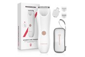Hårtrimmer - MAXGROOM Bikinitrimmer RFCD-9082 2-in-1 Women's Body and Face Trimmer - White - RFCD-9082