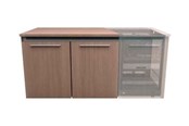 Vægbeslag, AV-Beslag & AV-Møbler - Middle Atlantic C5 Series Credenza Racks rack - for AV System - off-white - Maks - Maks størrelse - C5-VENT2-OW