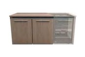 Vægbeslag, AV-Beslag & AV-Møbler - Middle Atlantic C5 Series Credenza rack - for AV System - off-white - Maks - Maks størrelse - C5-VENT1-OW