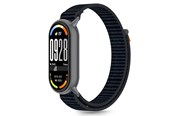 Smartwatch - Tilbehør - Tech-Protect Nylon Pro Strap for Xiaomi Smart Band 8 / 9 / 10 / NFC - Black & Orange - 5906302331468