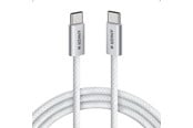 USB kabel - Anker Zolo USB-C to USB-C Cable (1m 240W) - White - A8060H21