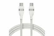 USB kabel - Anker USB-C to USB-C Cable (0.9m 240W Upcycled-Braided) - White - A82E2021