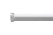 Badeværelsestilbehør - Croydex Hvid teleskop badeforhængsstang 110 - 195 cm - GP89001