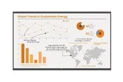 Infoskærme & Digital Skiltning - LG CreateBoard 86TR3PN TR3PN Series - 86" LED-backlit LCD display - 4K - for education / business - 86TR3PN-B