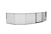 Baby Udstyr - BabyDan Flex XXL sikkerhedsgitter sort 278-350 cm - 501016