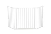 Baby Udstyr - BabyDan Flex M sikkerhedsgitter hvid 90-146 cm - 500973